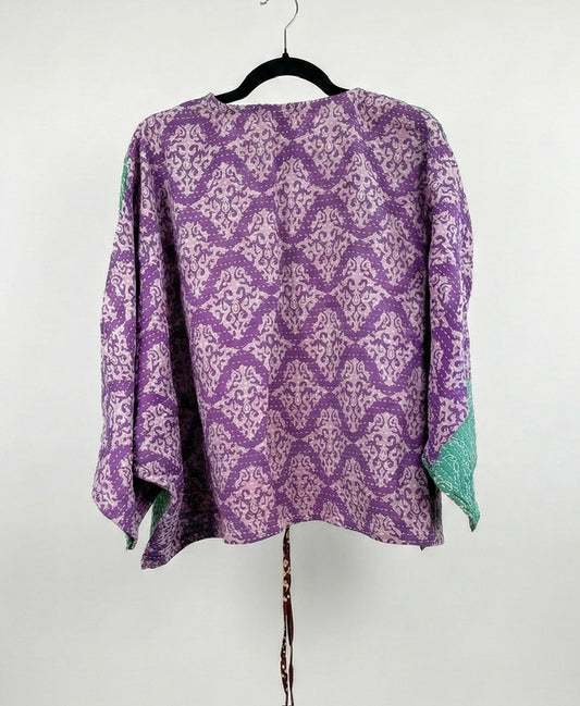 Sunrise Hana Butterfly Kantha Top 1000-07