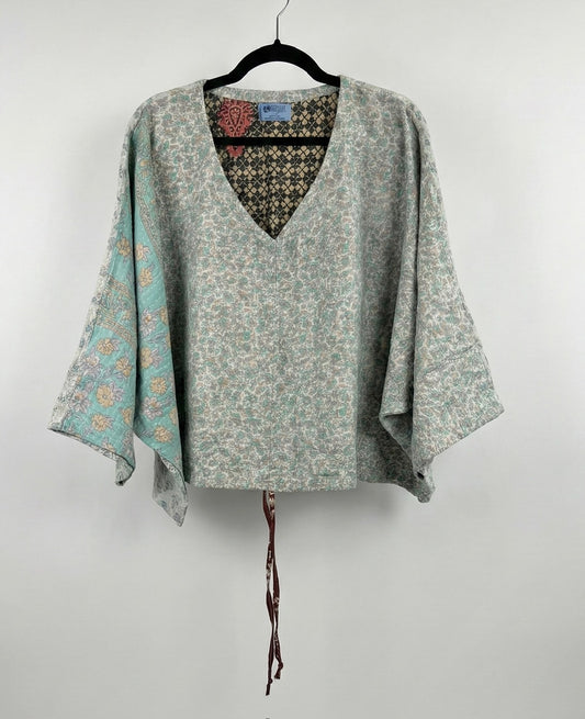 Sunrise Hana Butterfly Kantha Top 1000-13