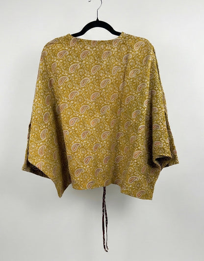 Sunrise Hana Butterfly Kantha Top 1000-17