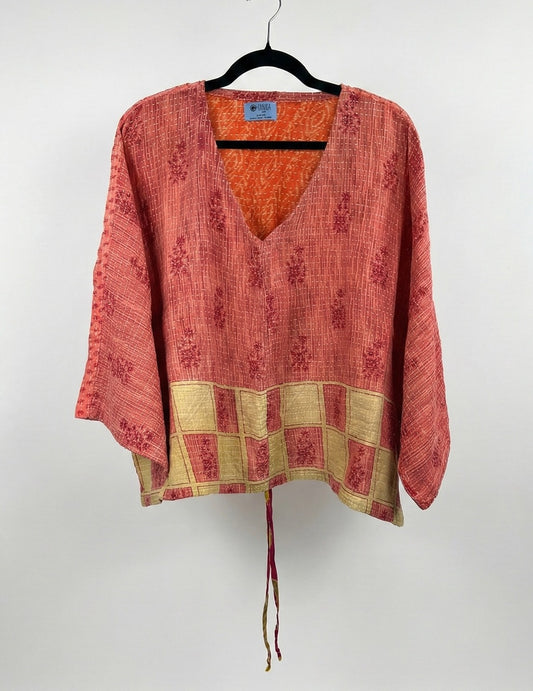 Sunrise Hana Butterfly Kantha Top 1000-18