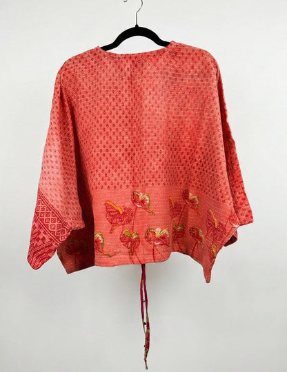 Sunrise Hana Butterfly Kantha Top 1000-18