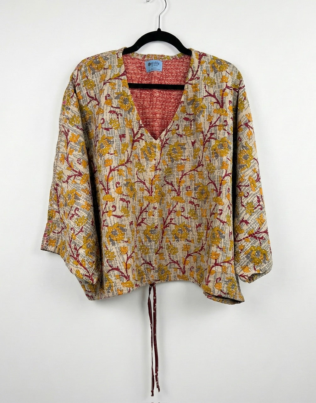 Sunrise Hana Butterfly Kantha Top 1000-20