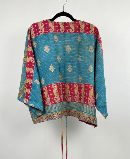 Sunrise Hana Butterfly Kantha Top 1000-21