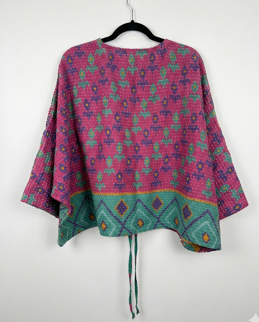 Sunrise Hana Butterfly Kantha Top 1000-26