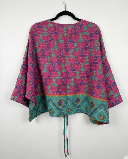 Sunrise Hana Butterfly Kantha Top 1000-26
