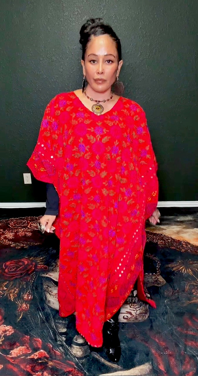 Spirit Weave Pulkari Kaftan