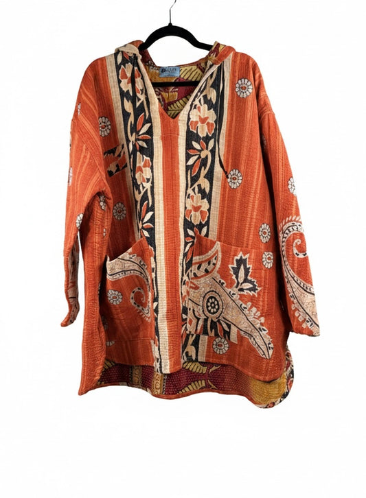 Moon Spirit Fine Kantha Hoodie 1000-01
