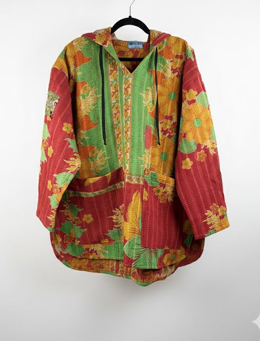 Moon Spirit Fine Kantha Hoodie 1000-02