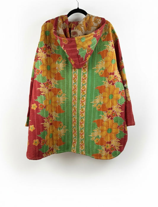 Moon Spirit Fine Kantha Hoodie 1000-02