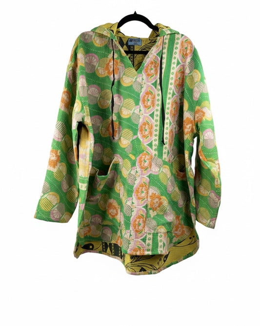 Moon Spirit Fine Kantha Hoodie 1000-07