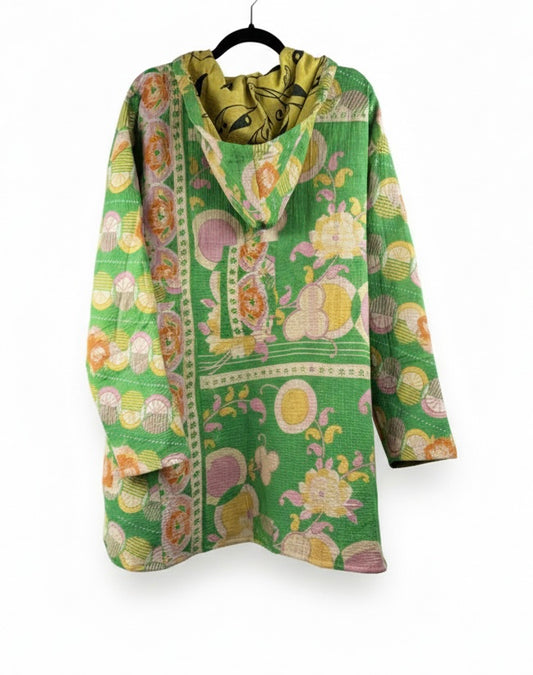 Moon Spirit Fine Kantha Hoodie 1000-07