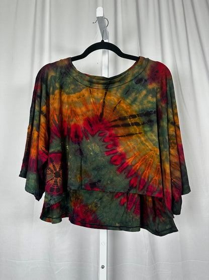 Bring Me To Life Hi-Lo Tie-Dye Top
