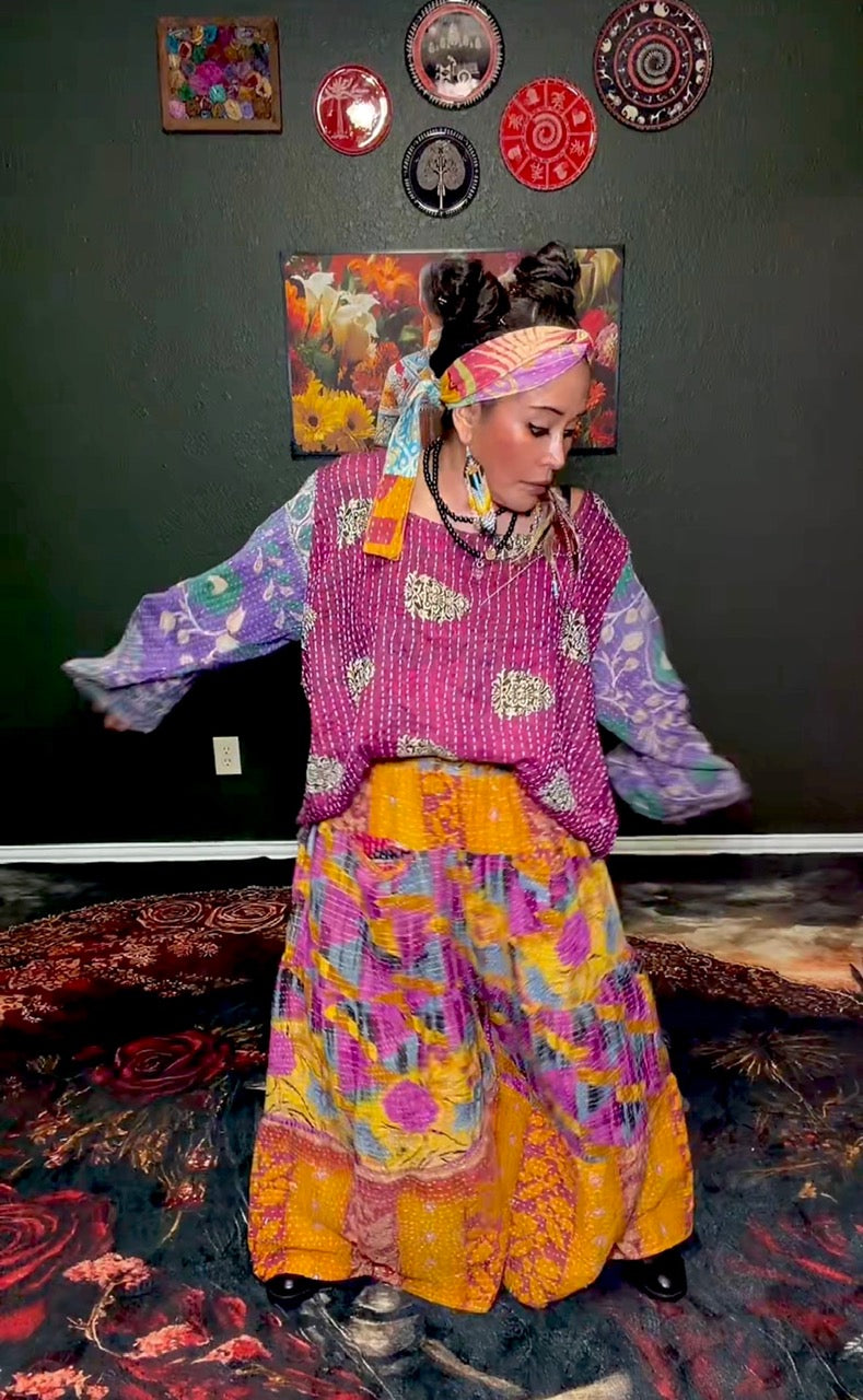 Bonita Nora Flared Sleeve Top