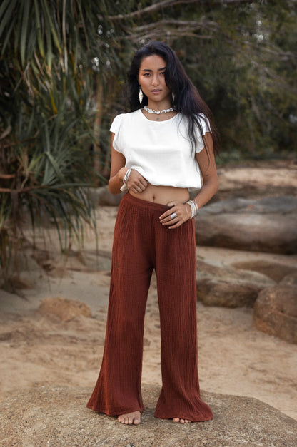 Malia Pants Rust