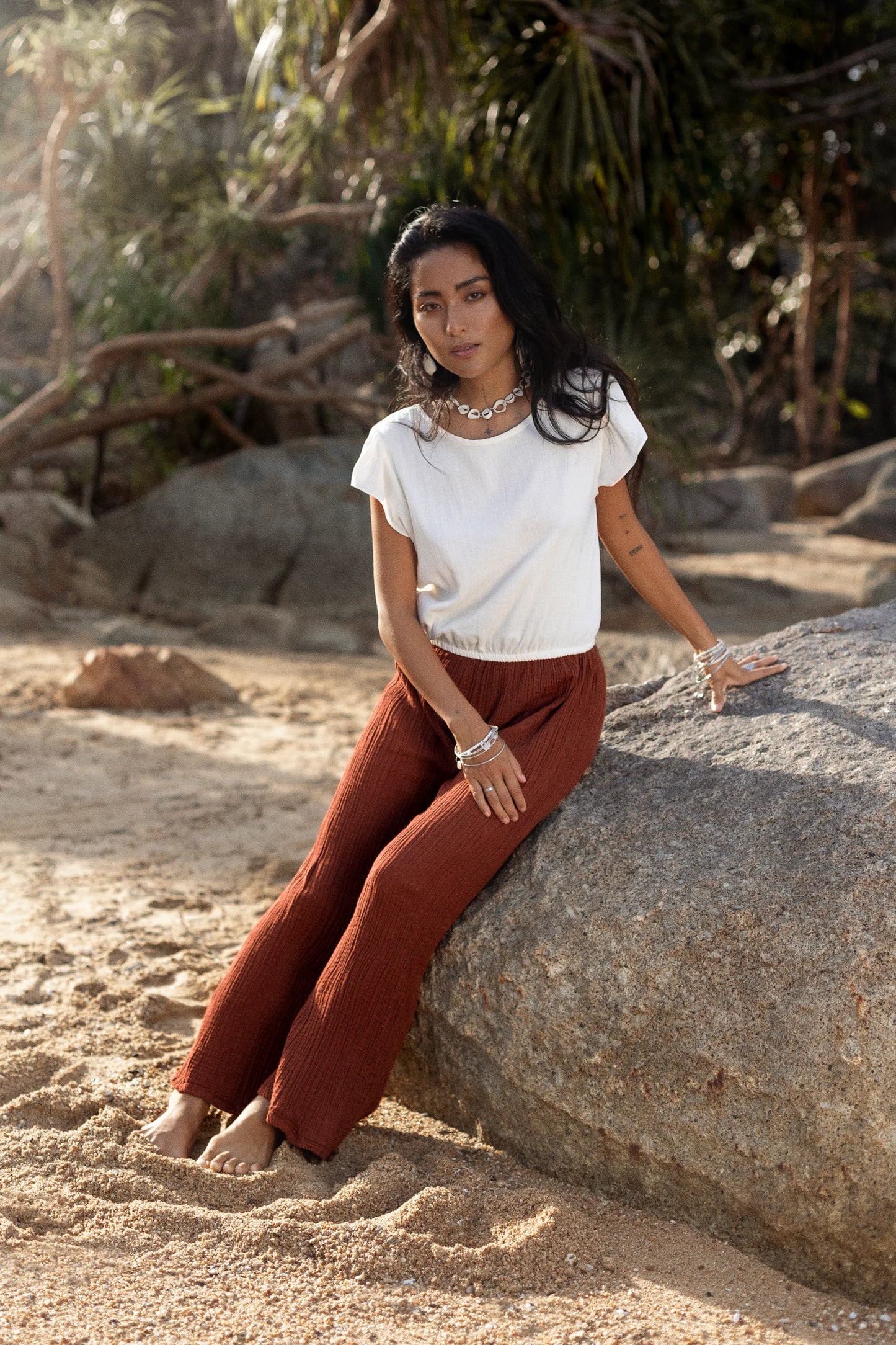 Malia Pants Rust