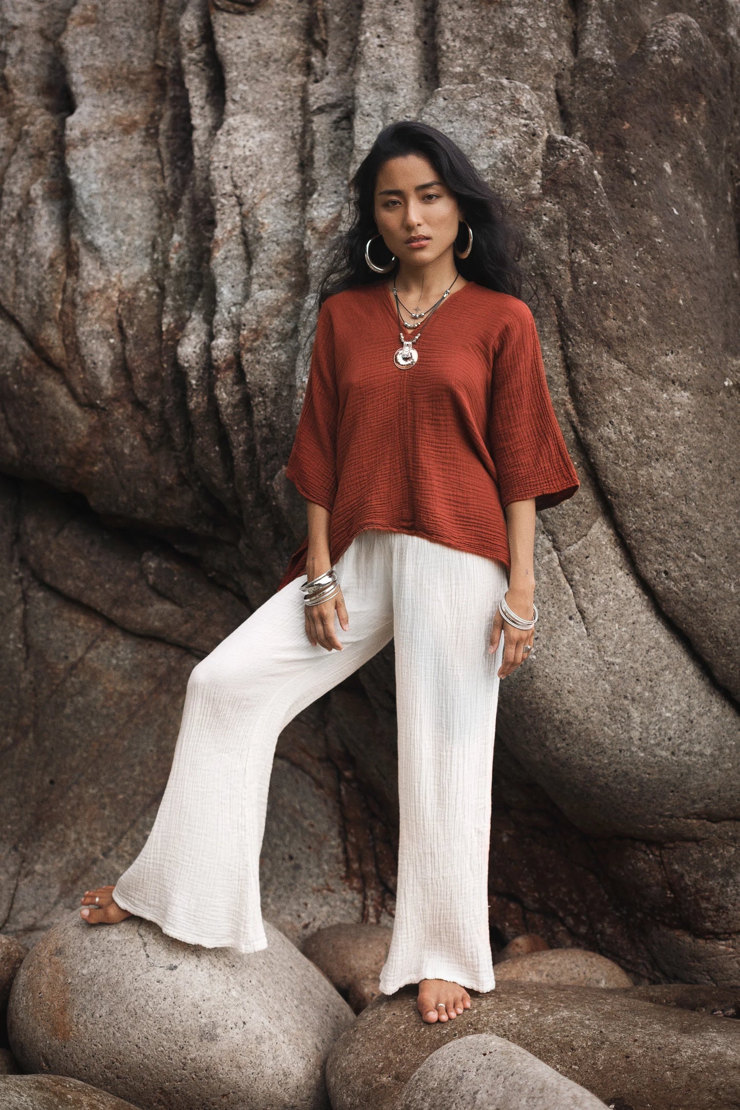 Sola Butterfly Top Rust