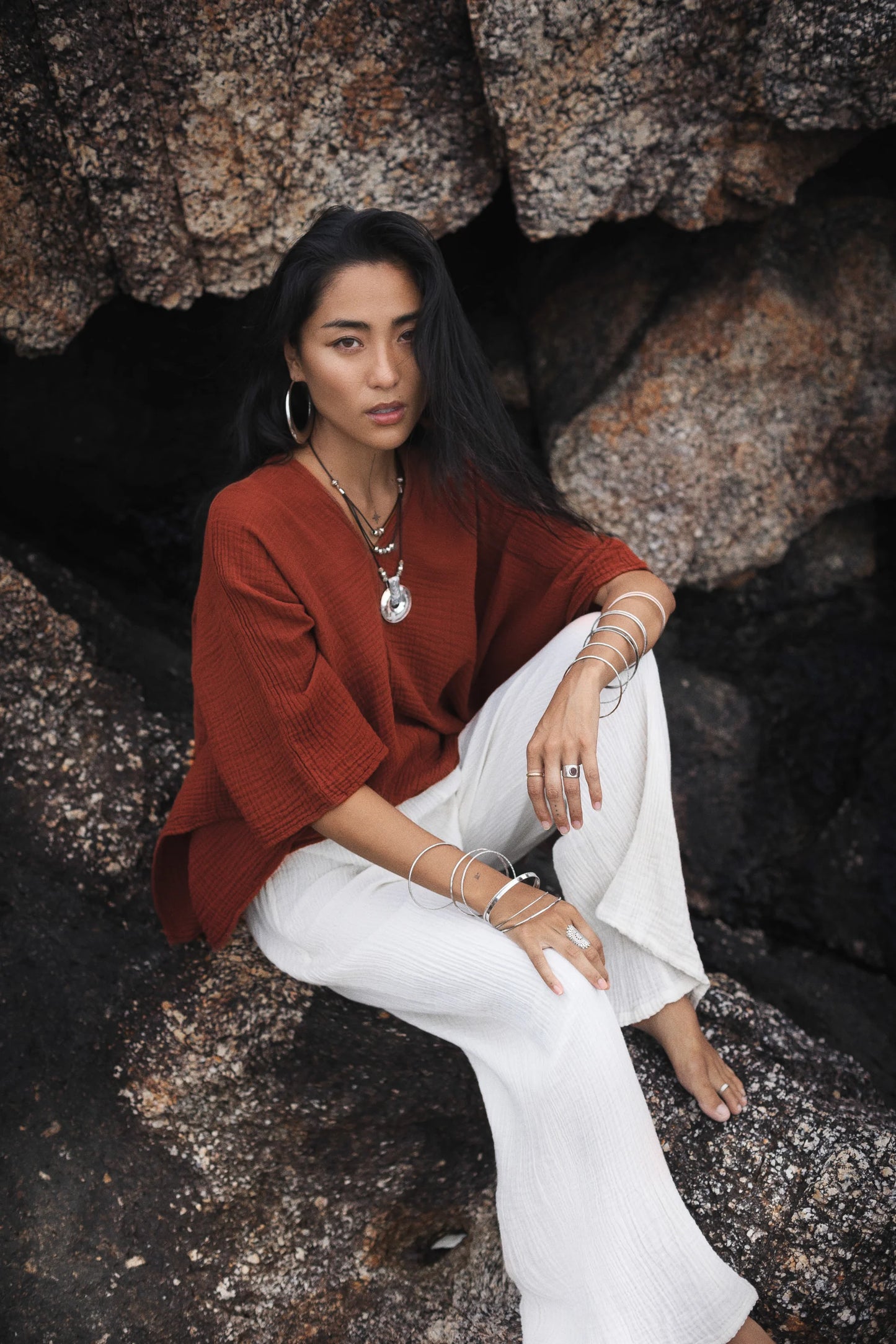 Sola Butterfly Top Rust