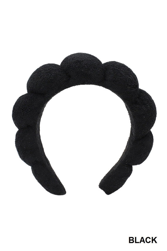 Spa Sponge Terry Towel Hair Headband