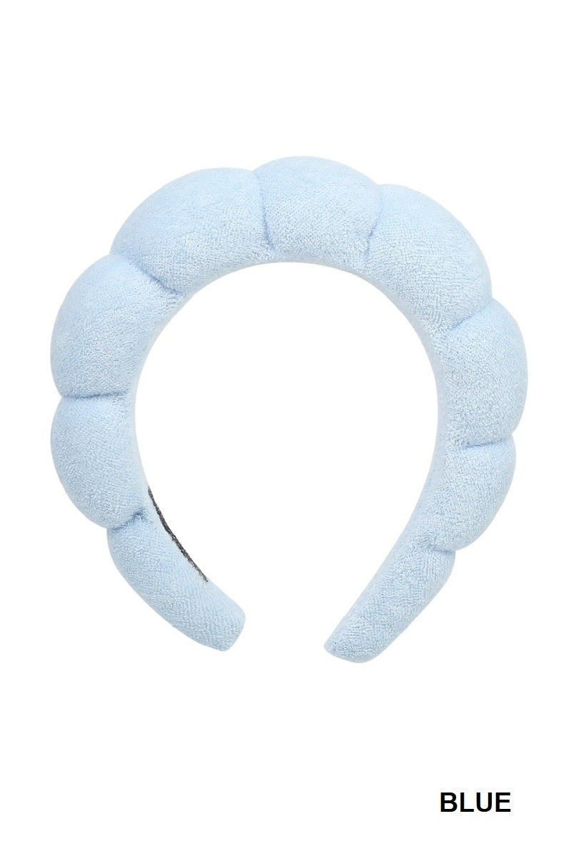 Spa Sponge Terry Towel Hair Headband