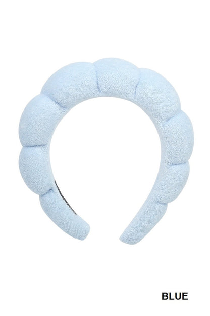 Spa Sponge Terry Towel Hair Headband