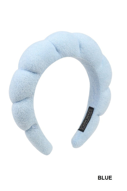 Spa Sponge Terry Towel Hair Headband