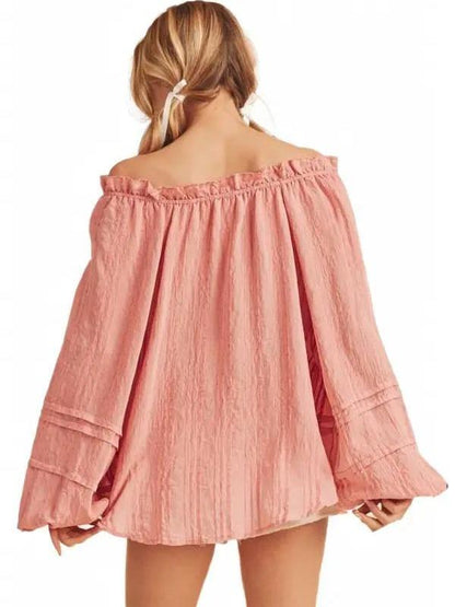 Evie Living in Pink Top