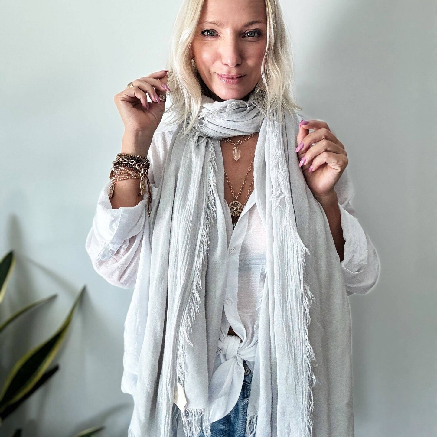 JUST BREATHE SCARF