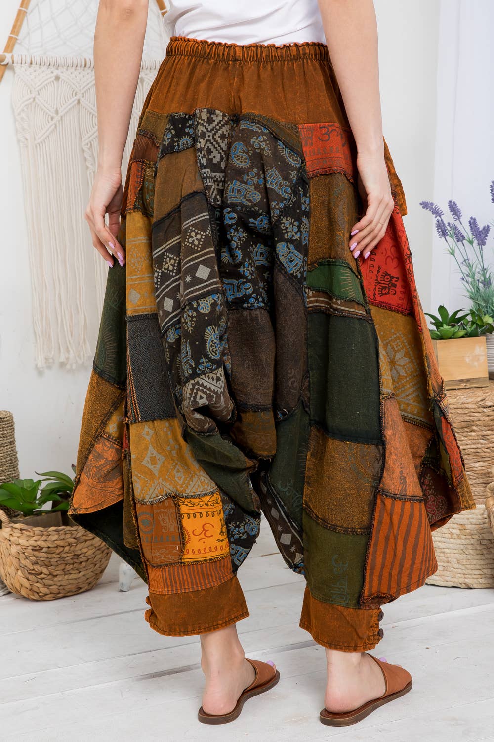 Patchwork Pants