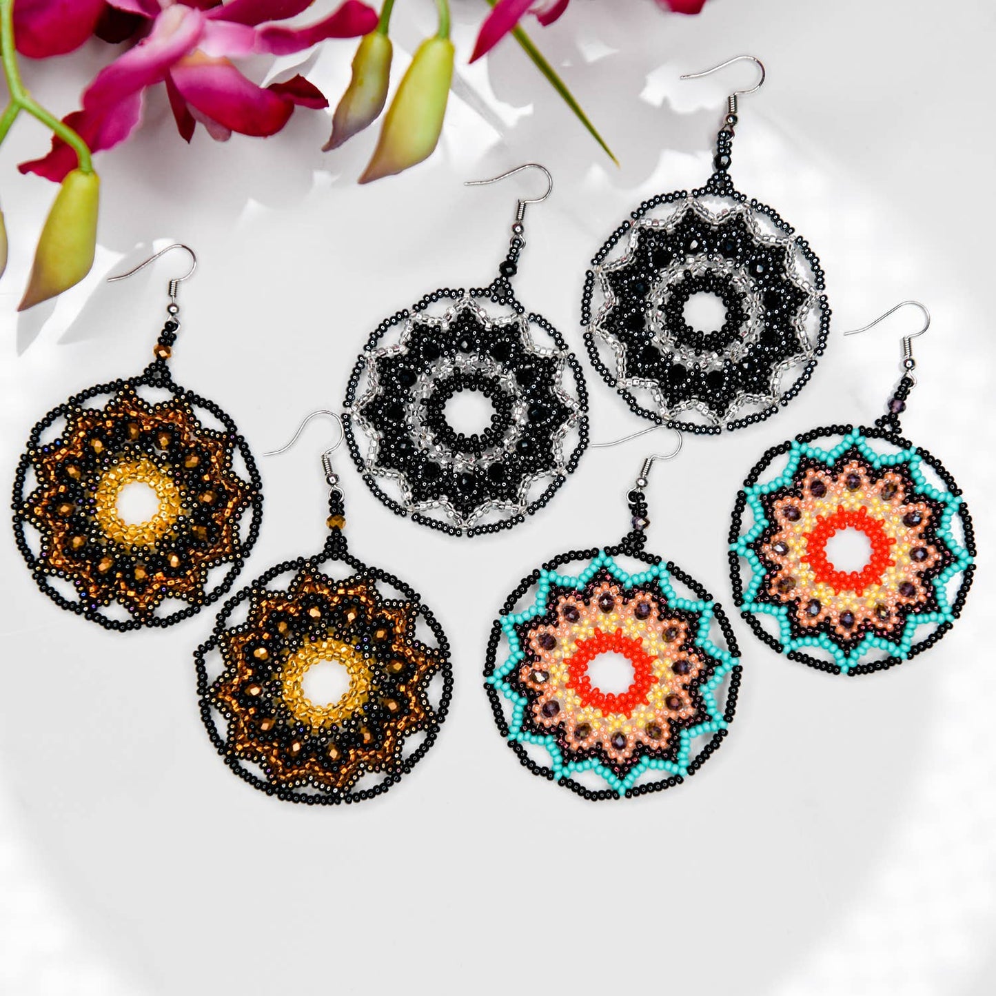 Mandala Earrings