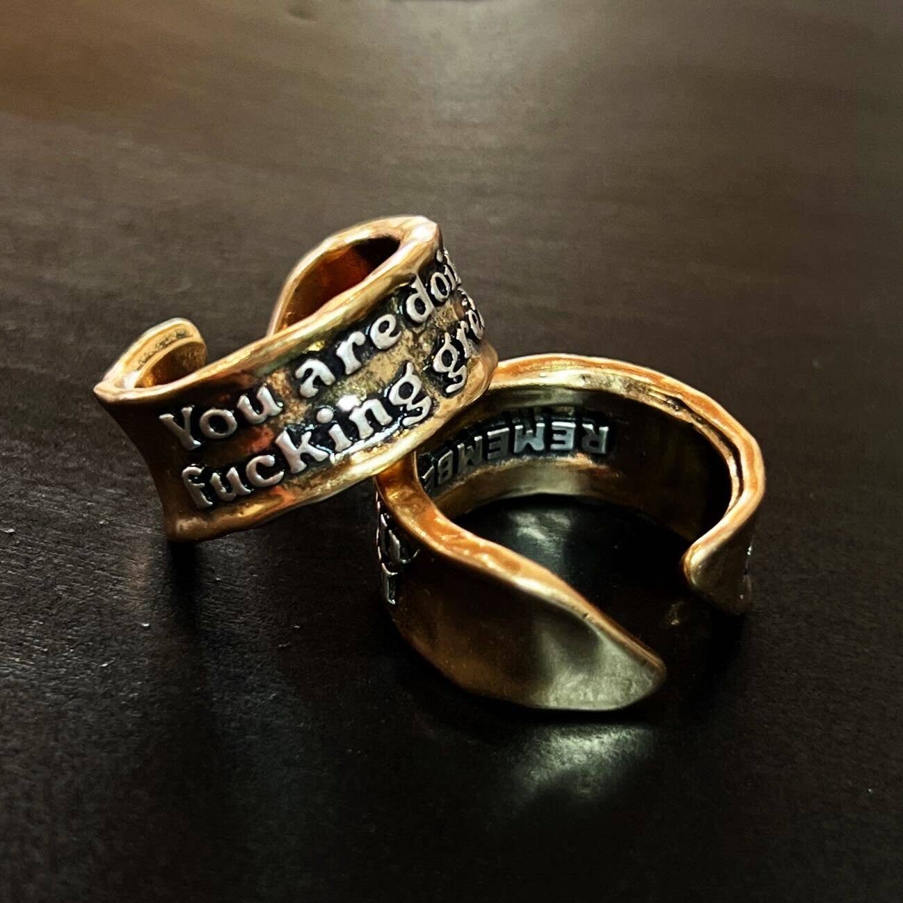 YOU ARE DOING FUCKING GREAT | Remember Ring