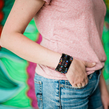 Black Tube Cuff