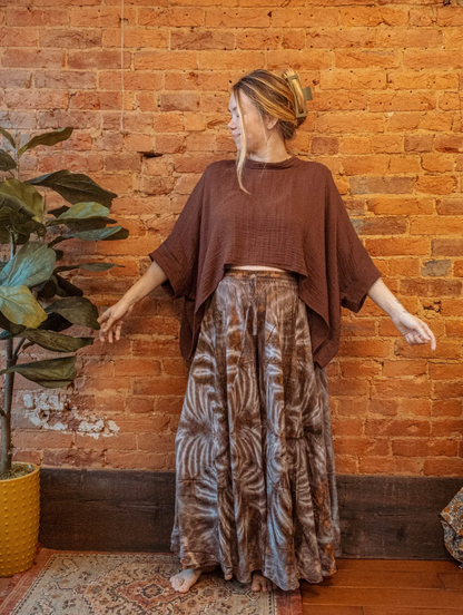 Bohemian Bamboo Flowy Comfy Top