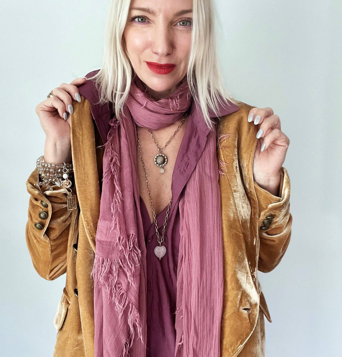 JUST BREATHE SCARF
