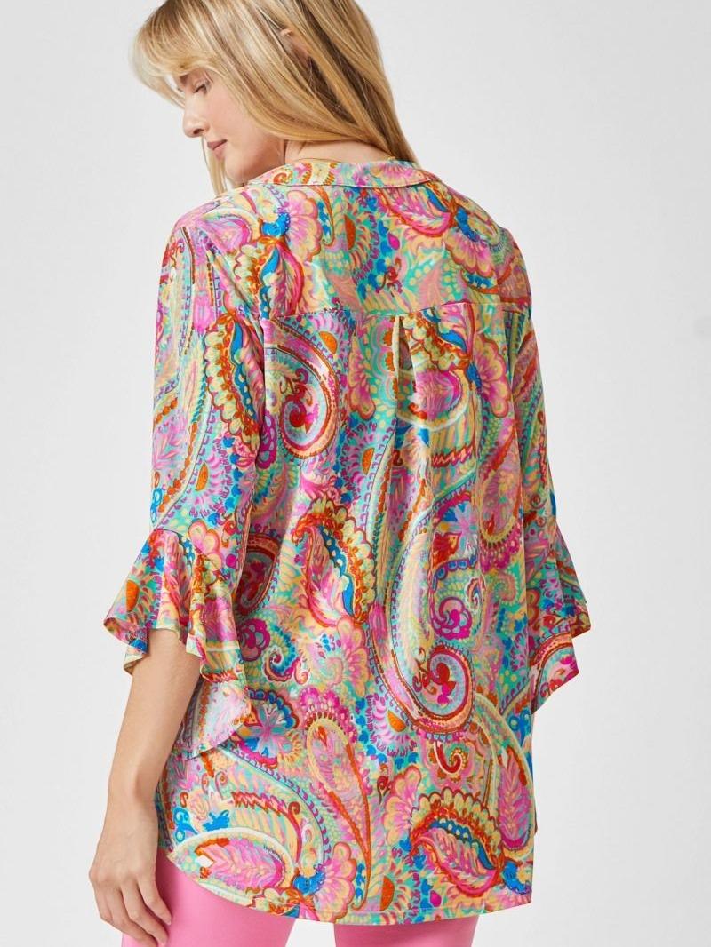 Feeling the Breeze Lizzy Pink Top