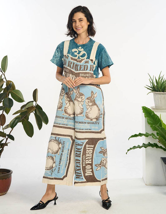 Samantha Boho Sak Cotton Wide Leg Jumpsuit (7 Options)