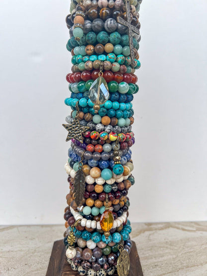 Dylan Collective Stone Beads Bracelets