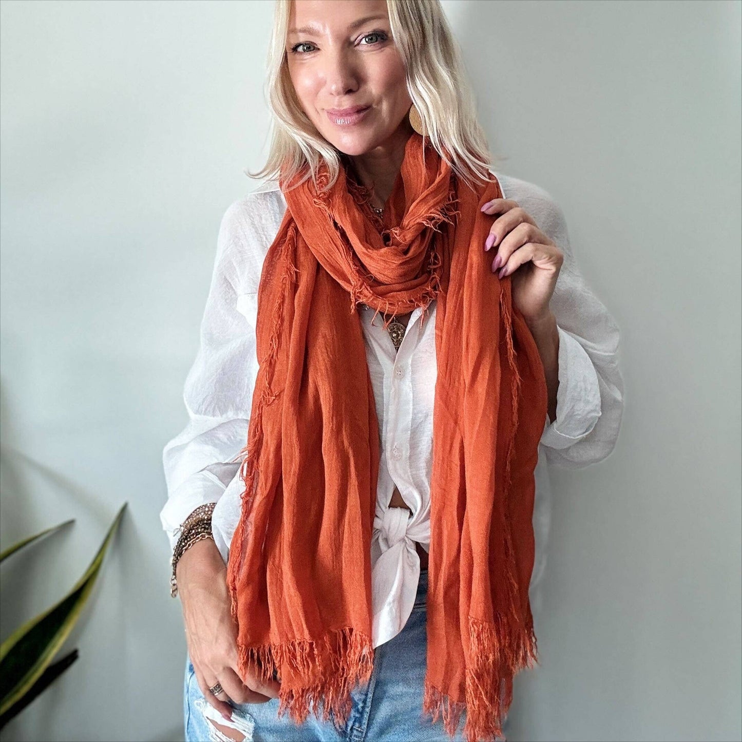 JUST BREATHE SCARF