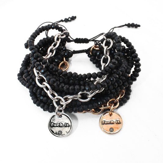 FUCK IT | Multi-strand with Chain