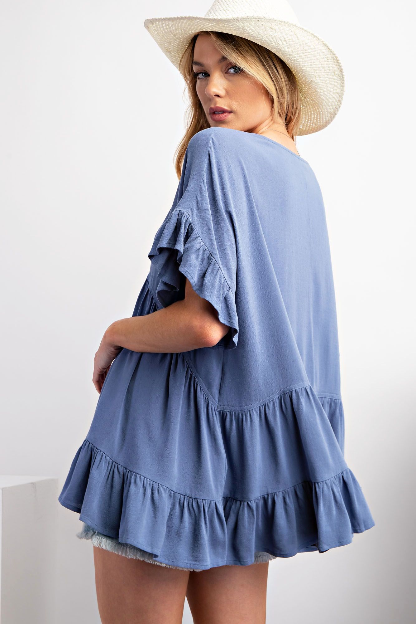 Sing with Me Ruffle Bottom Tunic