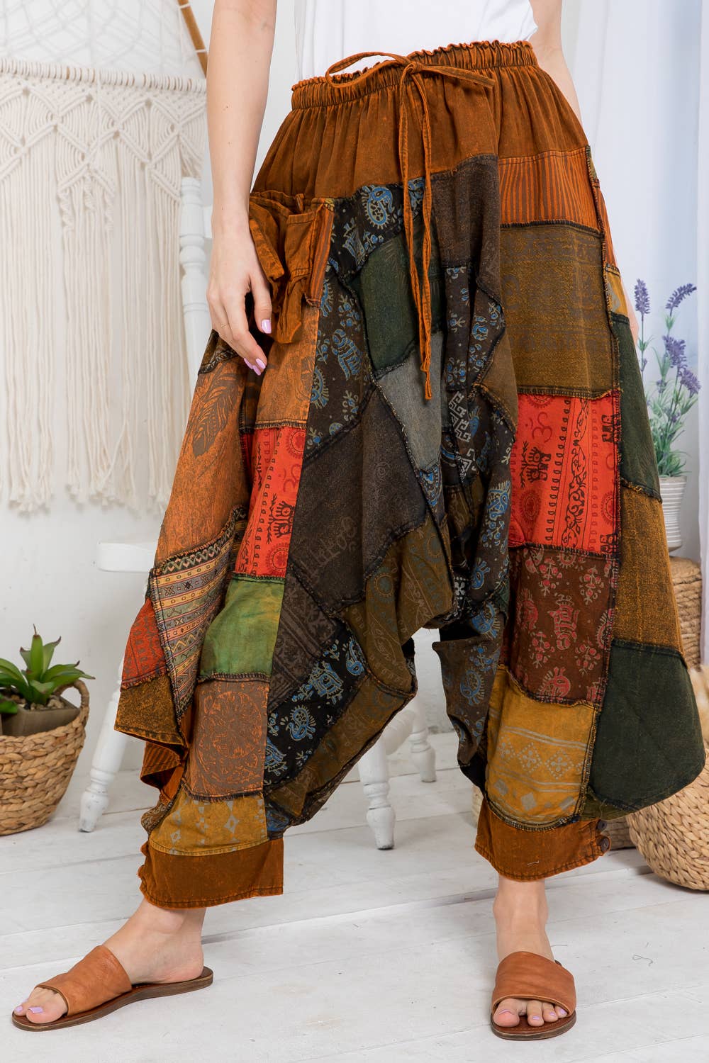 Patchwork Pants