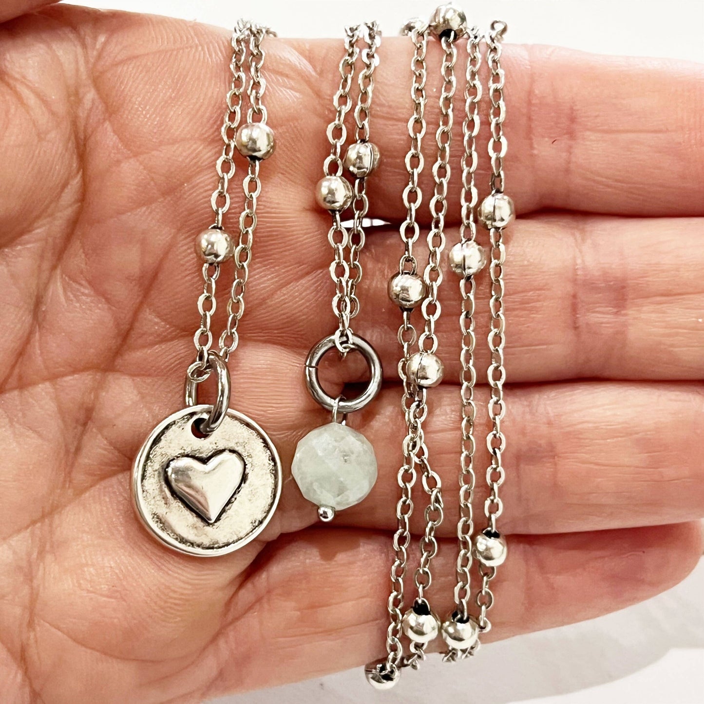 I AM ENOUGH | HEART | Dainty